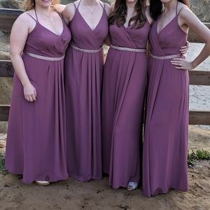David's Bridal Dresses - Bridesmaid Wrap Dress 👗 - Chianti color David's Bridal Dresses - Bridesmaid Wrap Dress 👗 - Chianti color